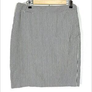 J Crew Seersucker Pencil Skirt Sz. 4